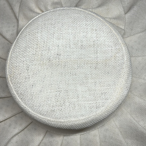 Woven sun hat with bow - Picture 6 of 7